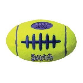 KONG Air KONG Squeakers Football - Small - 3.25" Long (For Dogs under 20 lbs)