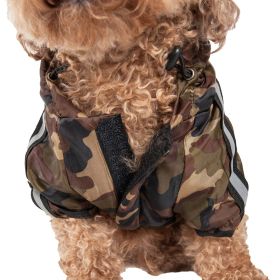 Reflecta-Sport Adjustable Reflective Weather-Proof Pet Rainbreaker Jacket (size: medium)